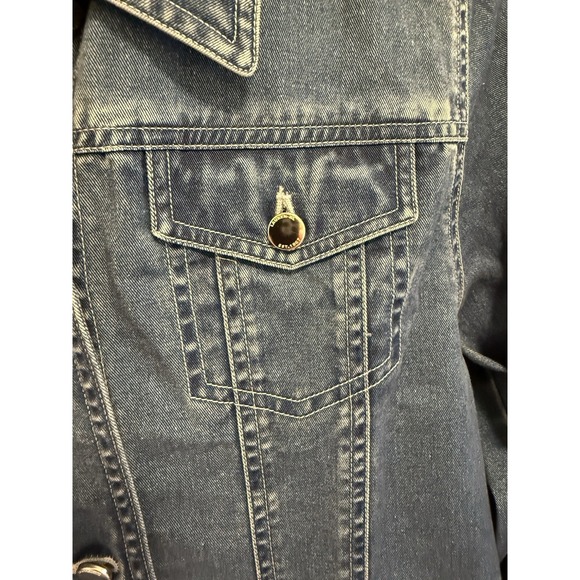 Ralph Lauren Jean Coat LJC Y2K Denim Vintage RL S  Classic Trucker - Picture 6 of 12